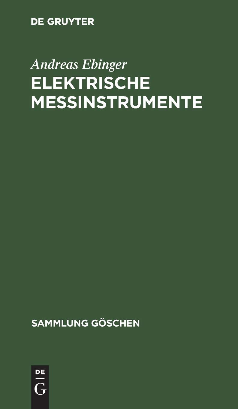 Elektrische Meßinstrumente