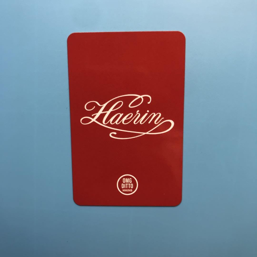 Amazon.co.jp: NewJeans ヘリン OMG Ditto公開放送 サノク トレカ  