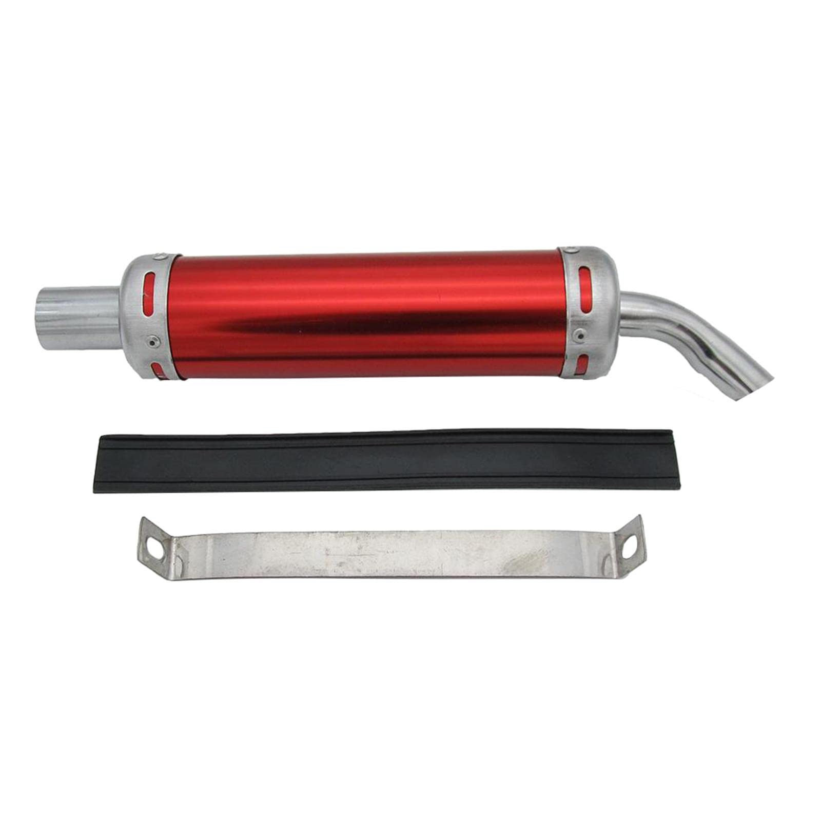 Motorcycle Exhaust Muffler Universal 2 Cycle Red | Silencers, Mufflers & Baffles | Exhausts & Exhaust Systems | Motorcycle Parts | Parts & Accessories-image-48