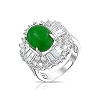 Algopix Similar Product 4 - Bling Jewelry Asian Style Oval Green