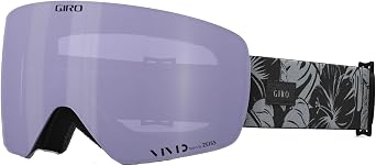 Giro Contour RS Adult Snow Goggle - Black/Grey Botanical LX Strap with VIVID Haze/VIVID Infrared Lenses
