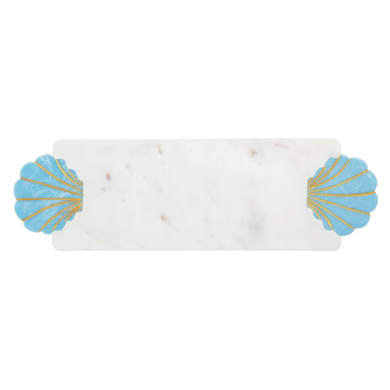 Mud Pie Planche en marbre blanc