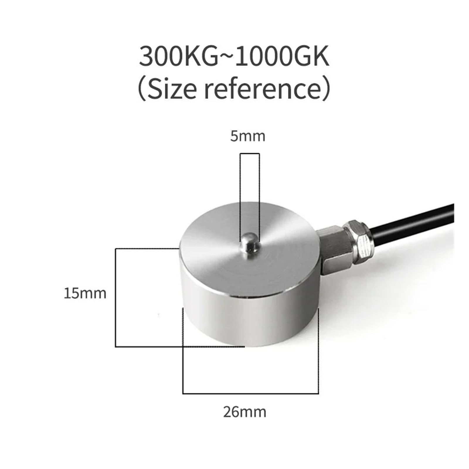 Sensor de alta precisión de celda de carga de 20/26 mm