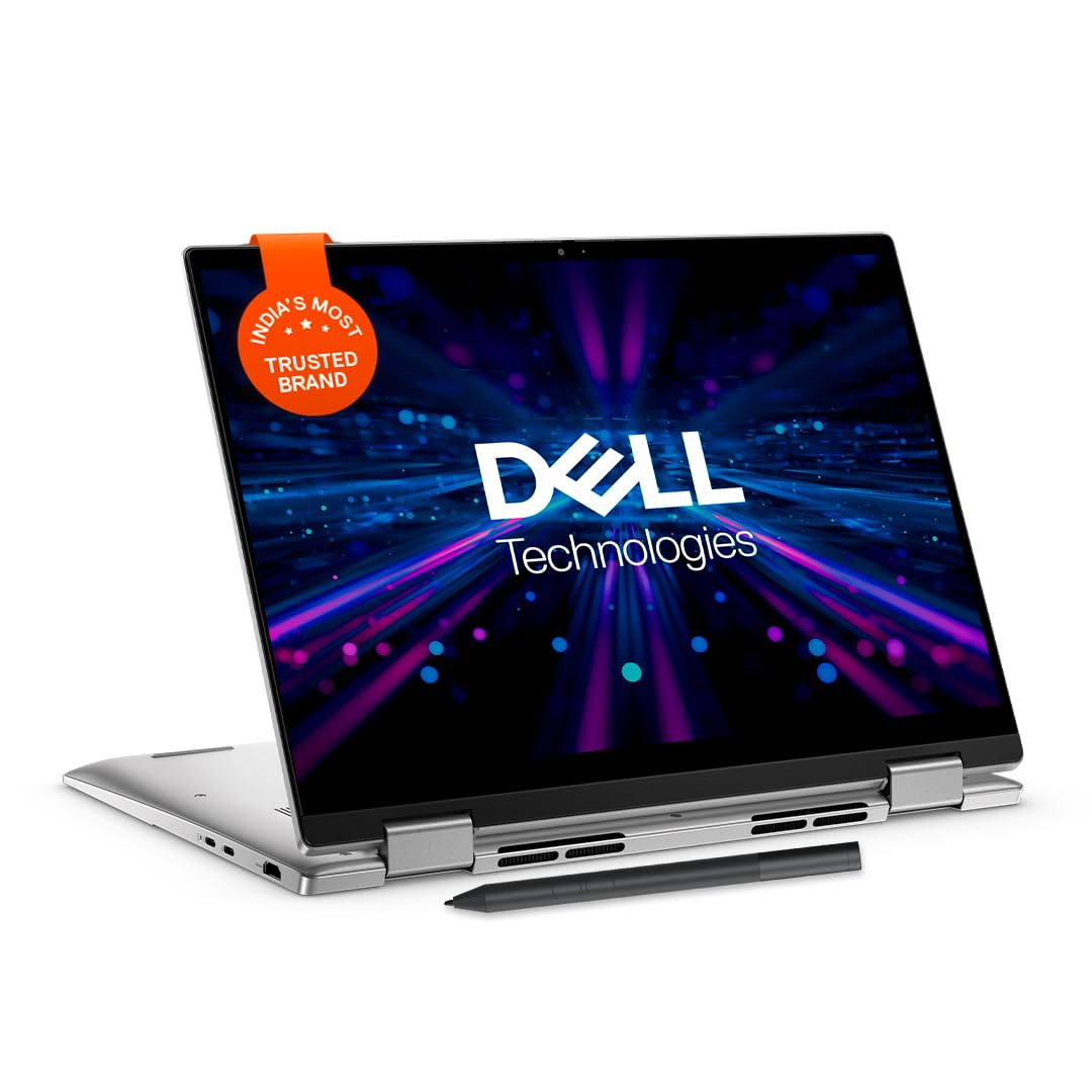 Amazon Renewed(Refurbished) Dell Inspiron 7430 2in1 Touch Laptop, Intel Core i3-1315U/8GB/1TB SSD/14.0 " (35.56cm) FHD+ Comfortview Support,16:10 Aspect Ratio/Backlit KB+FPR/Win 11+MSO'21/15 Months McAfee/Platinum Silver/1.58kg