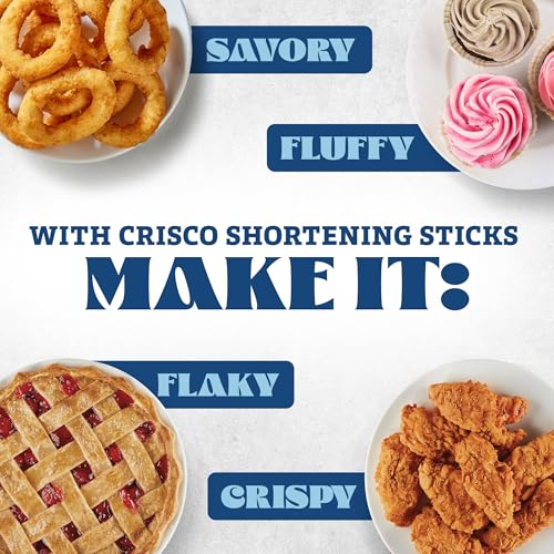 Crisco Butter Flavor All-Vegetable Shortening Sticks, 20 Ounce, 3 Sticks - Image 8