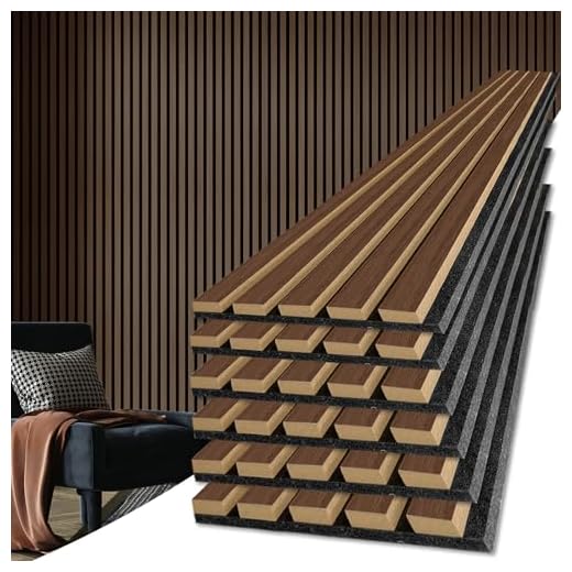 Pack of Acoustic Wood Wall Panels