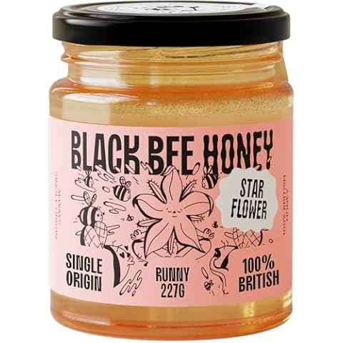 Black Bee Honey Starflower Raw Honey 227g Cover