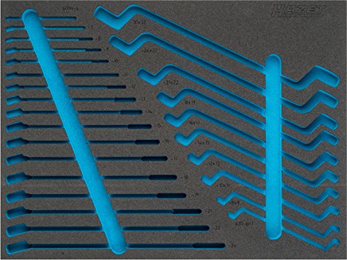 HAZET 163-374L 2-Component Soft Foam Insert - Multi-Colour