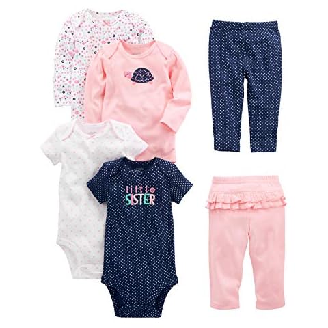 Ensemble 6 Pièces Bébé Fille Simple Joys Cover