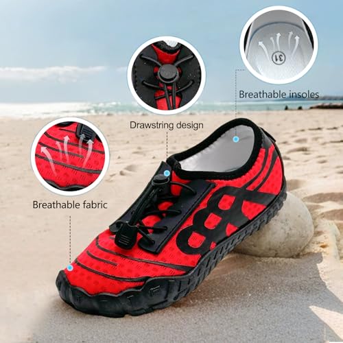 Barefoot Shoes for Women & Men - Minimalist Hiking/Trail Running Footwear with Wide Toe Box | Zero Drop Lightweight Breathable Quick-Dry Outdoor Sneakers (Size 3.5-11)3