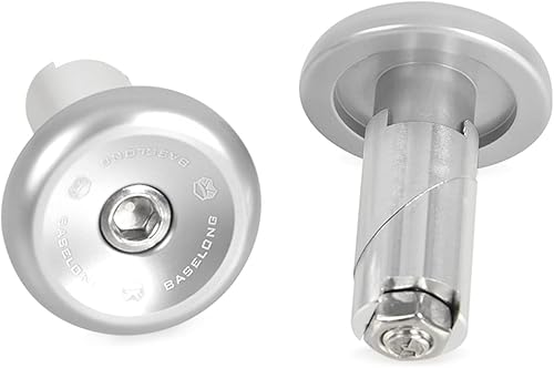 POCHY Tapón de extremo de manillar de motocicleta para Yamaha TTR TW TY WR XG XT XTZ YFZ YZ 125 200 225 230 250 400 426 450 600 F RX Z X Tricker