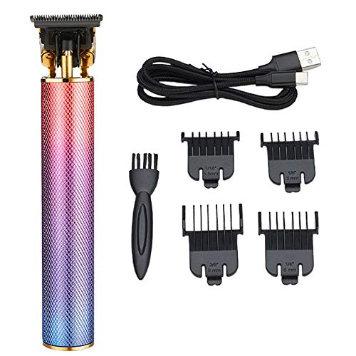 Recortadora Eléctrica para Hombres, Anself Máquina Cortapelo, Trimmer Eléctrico, Trimmer Profesional, Corte de Cabello para Hombres Haircut USB Charging