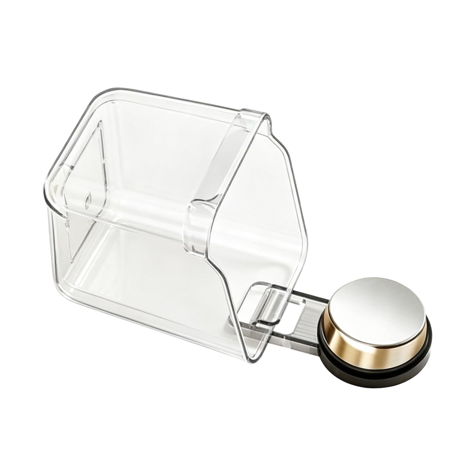 JSGHGDF Modern Transparents Wall Shelf with Strong Suction Holds Up to 5Kg for Kitchen Bathroom Organization Clear Wall Shelf