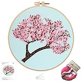 Loisir créatif et relaxant : que vous essayiez de nouveaux passe-temps ou que vous trouviez le point de croix un moyen de vous mettre en pause d'une vie stressante, notre kit de démarrage de broderie est la solution. Notre ensemble est là pour vous aider à apprendre et à pratiquer votre technique pour créer de jolis motifs.