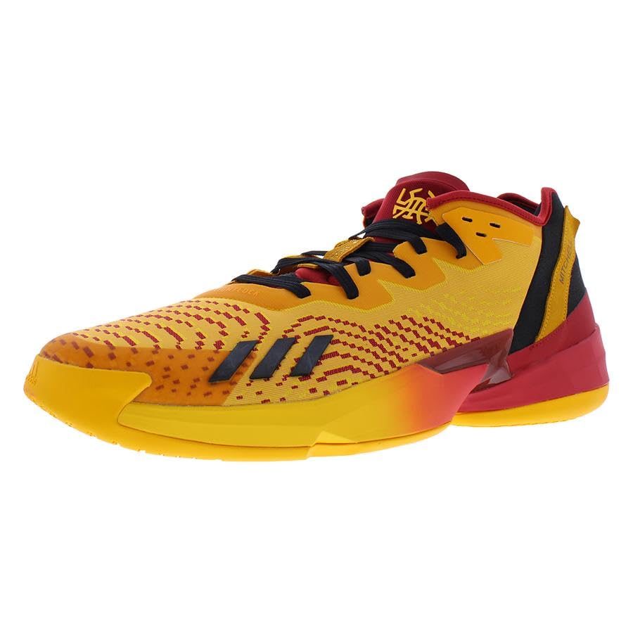 Image of adidas SM D.O.N. Issue 4 Mens Shoes Size 9.5, Color: Orange /Red /Black