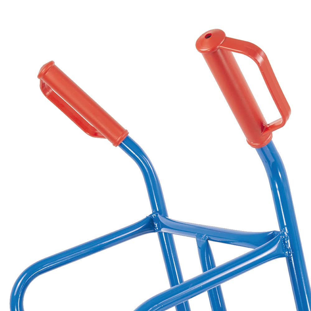 Trestles S20A blau Sackkarre klappbar 200kg Treppensteiger Vollgummireifen Sternräder Transportkarre Sackkarren Treppensackkarre Treppenkarre | große Schaufel | Sicherheitsgriffe | Stahl