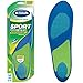 Dr. Scholl's Athletic Series - Plantillas deportivas para hombre, 1 par, talla 8-14