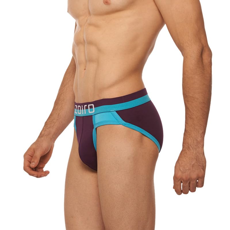 Image of Zoiro Men's Cotton Solid Brief Combo Pack |Colour's May Vary
