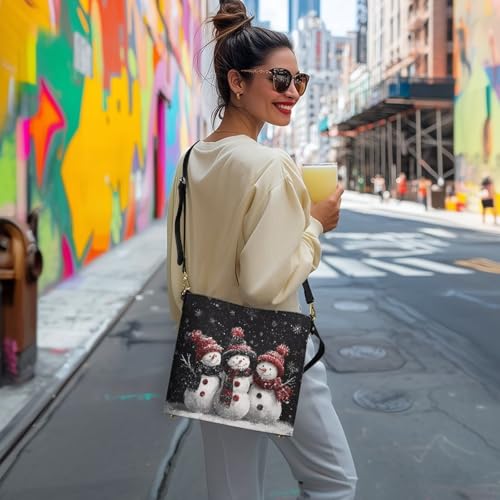 Image of HUGS IDEA Hoho Bag for Women Crossbody Purse Leather Handbags Laides Shoulder Bags