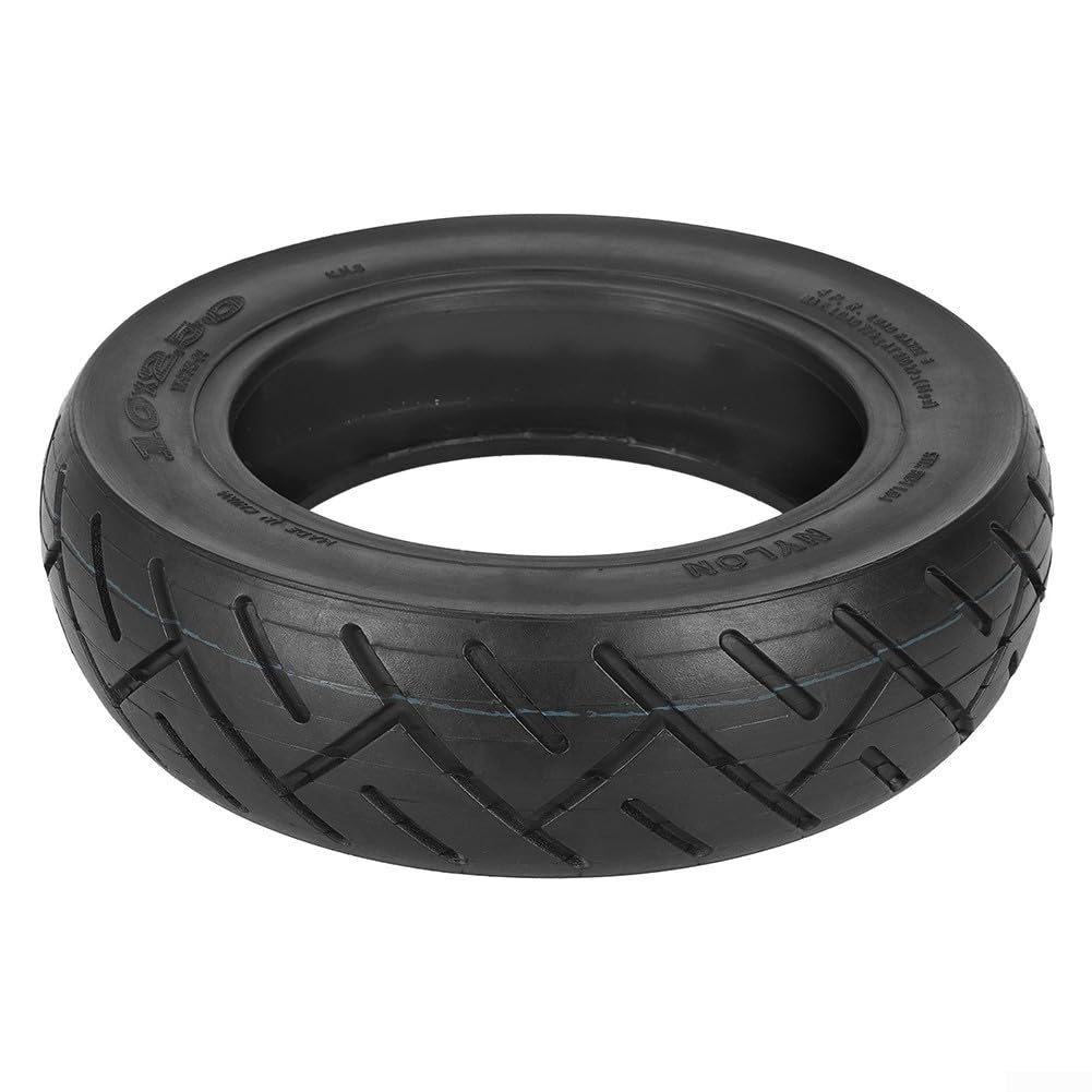 Neumático Tubeless Scooter Eléctrico, Neumático Só Neumático sin cámara, 10 Pulgadas, 10 x 2,50, neumático de Caucho de Repuesto for autoreparación sin cámara