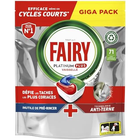 Fairy Platinum Plus Capsules Lave-Vaisselle Cover