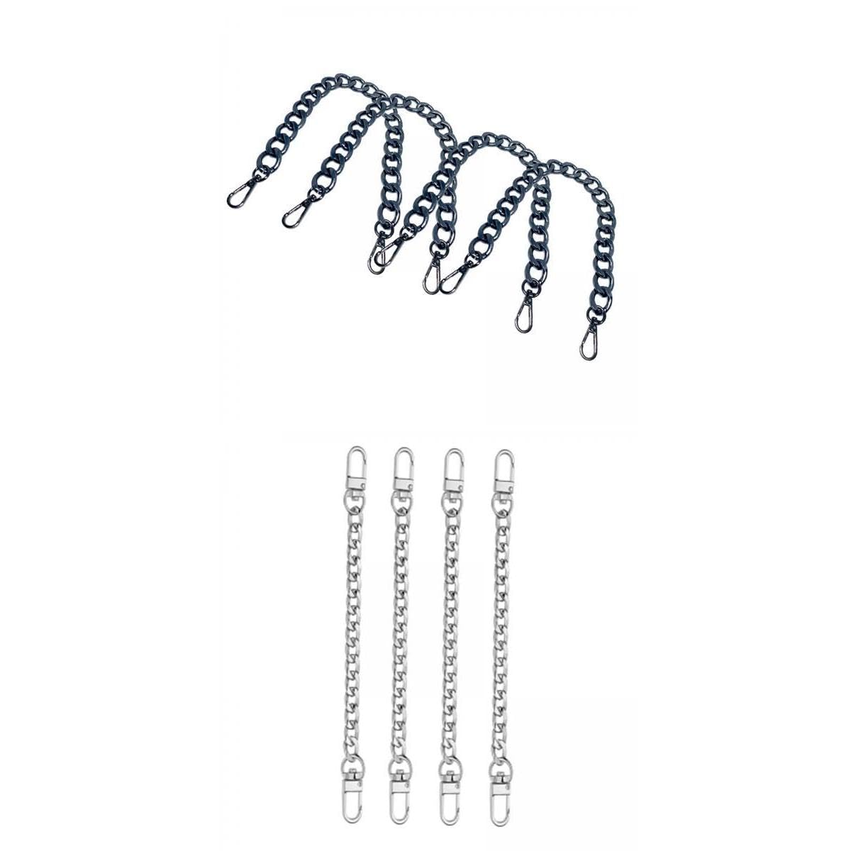 8Pieces Metal Flat Chain & Purse Strap Extender/Chain Strap Accessory-image-19