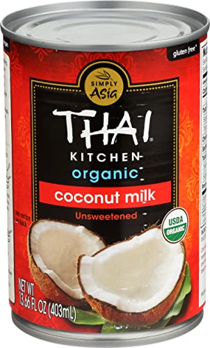 Thai Kit Organic Coconut Milk, 13.66 Fluid Ounce - 12 per case12