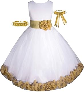 amazon white and gold dress