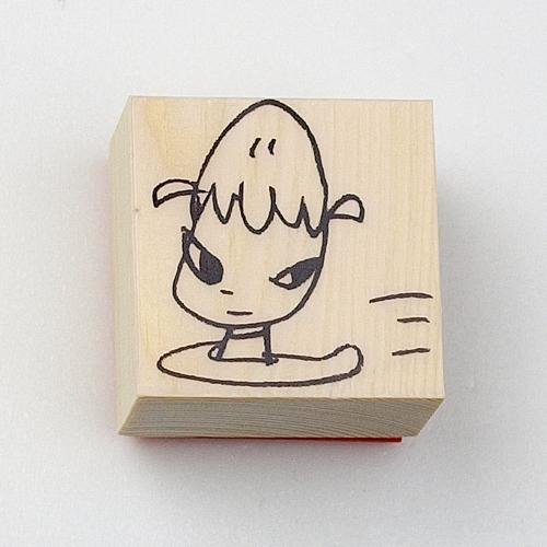 Amazon.co.jp: 奈良美智 スタンプ [Nara STAMP ヒコーキ(M)] : 文房具