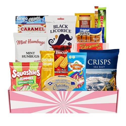 British Snack Care Package - Variety Pack of Treats from UK - Snack Box for Kids and Adults - Gift...