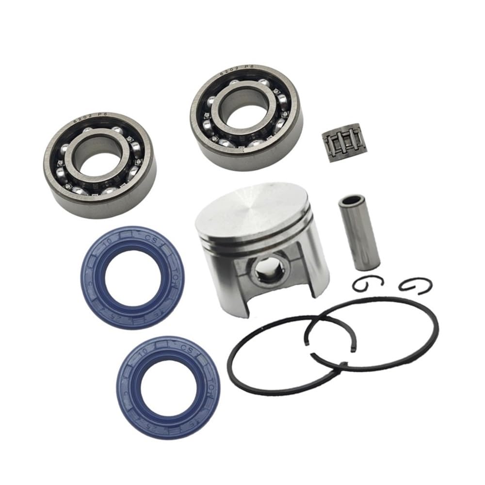Piston 42.5mm et vilebrequin pour tronçonneuse MS250 améliorant la compression