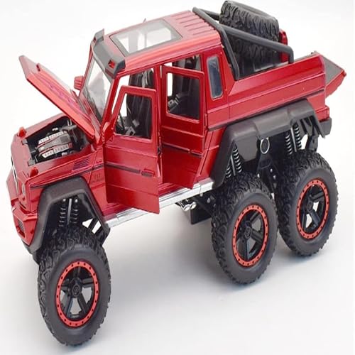 Image of DEOXY 1:24 Scale Mercdes G63 Alloy Car Model Diecast Toy Vehicles For Kids With Lights And Music,Gifts For Boys And Girls,Black