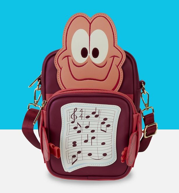 Loungefly Disney Little Mermaid 35th Anniversary Sebastian Crossbuddies Crossbody Bag with Coin Bag2