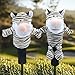 rockible 2Pcs Tiger Plush Golf Club Head Covers Driver Fairway Wood Headcovers Accessories Animal Funny Women Men Gift Cute Protector