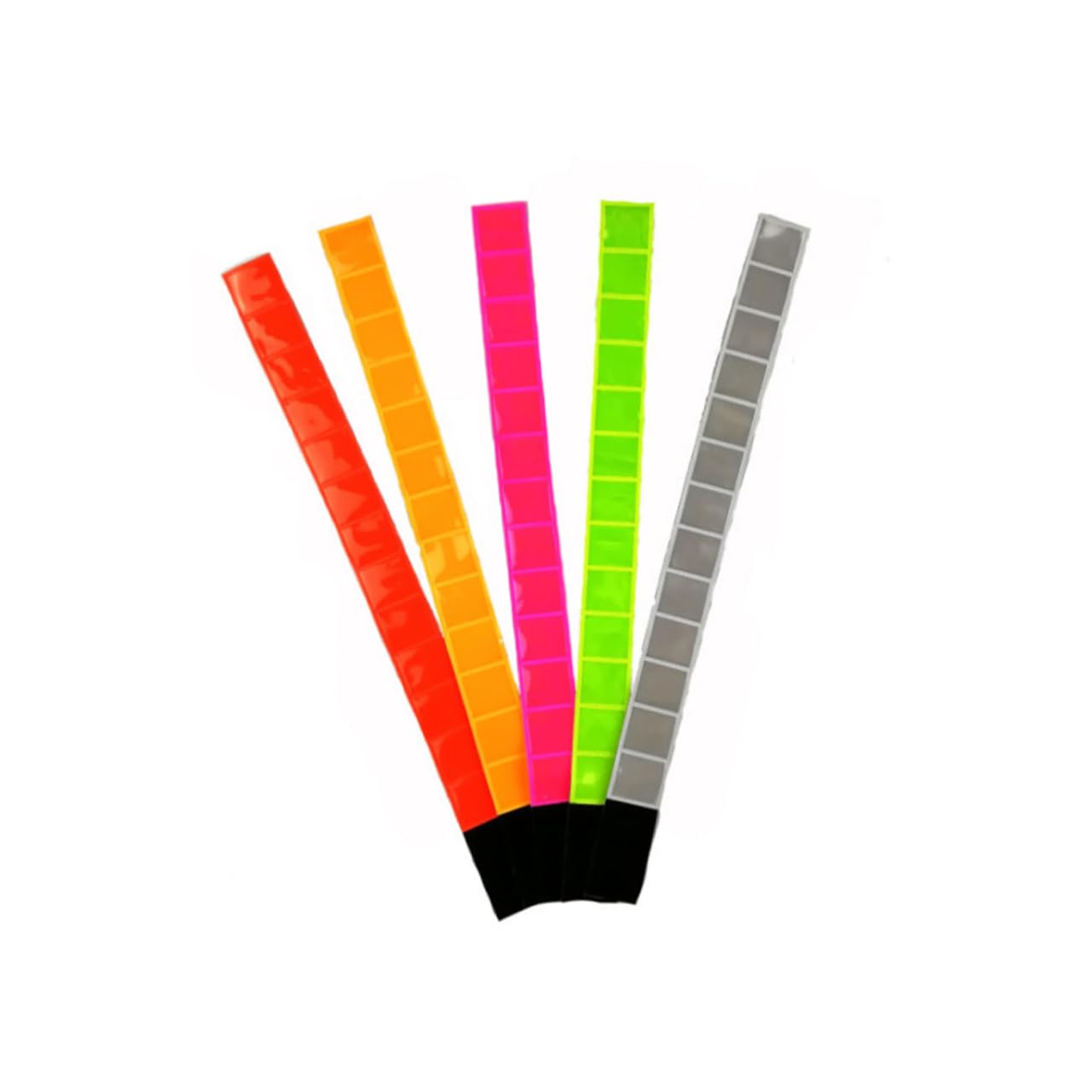 Toddmomy 6 Uds Equipo De Seguridad para Montar Brazaletes Reflectantes Pulseras Fluorescentes para Correr Pulsera para La Muñeca Banda Reflectante para Ciclismo Pulsera Pulseras