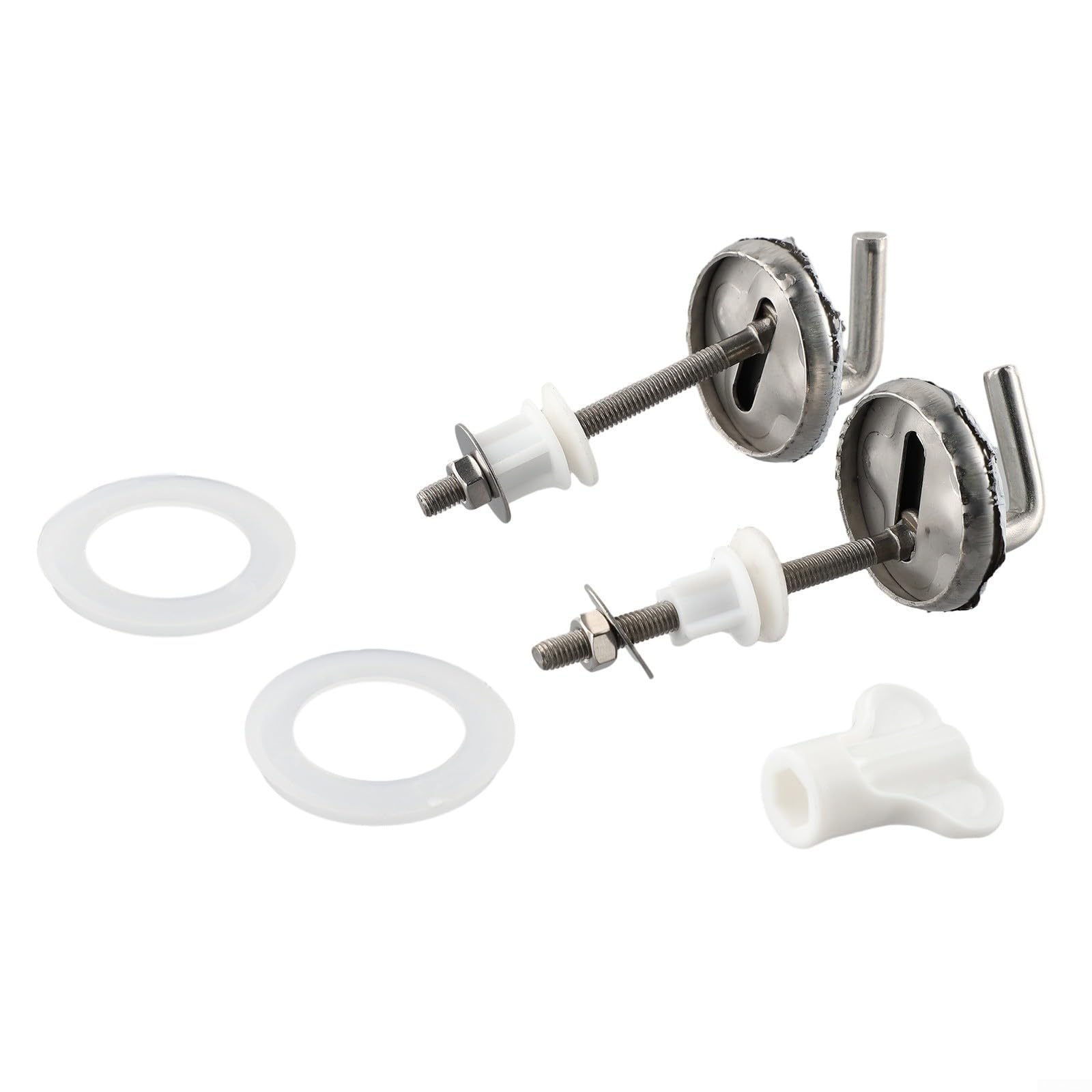Toilet Seat Replacement Fittings, Fixture Kits, Stainless Steel Hinges