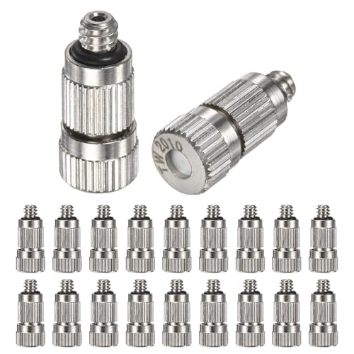 Boquillas de nebulización con flujo ajustable de 0,1-0,5mm para refrigeración de terrazas