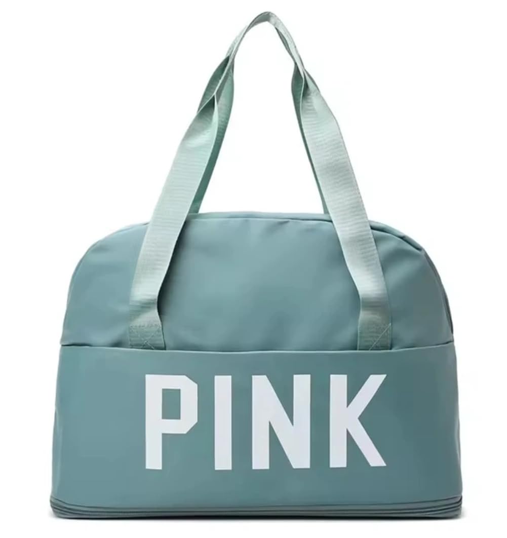 Duffel Bag for Women & Men, Lightweight Travel Gym Bag with Dual Carry Handles, Spacious Weekender Overnight Tote for Sports, Fitness, Yoga & Daily Use-image-9