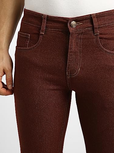 Image of Urbano Fashion Men's Regular Fit Washed Jeans Stretchable