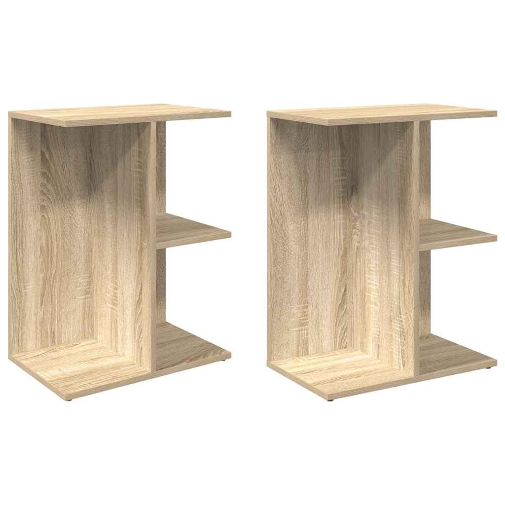 Eleganter Nachttisch aus Holzwerkstoff mit reichlich Stauraum, robuster Platte und feuchtigkeitsbeständiger Oberfläche – pflegeleicht und langlebig für Ihr Schlafzimmer