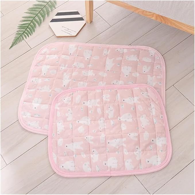 Almohadilla refrescante de Verano para Mascotas, Transpirable y Lavable, Cama para Perros, Almohadilla para Gatos a Prueba Humedad, Hielo para sofá, Manta térmica