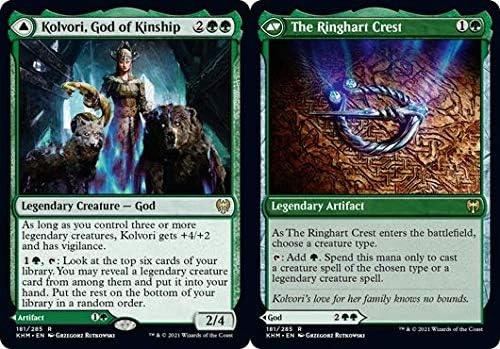 Magic: The Gathering - Kolvori, God of Kinship // The Ringhart Crest - Kaldheim