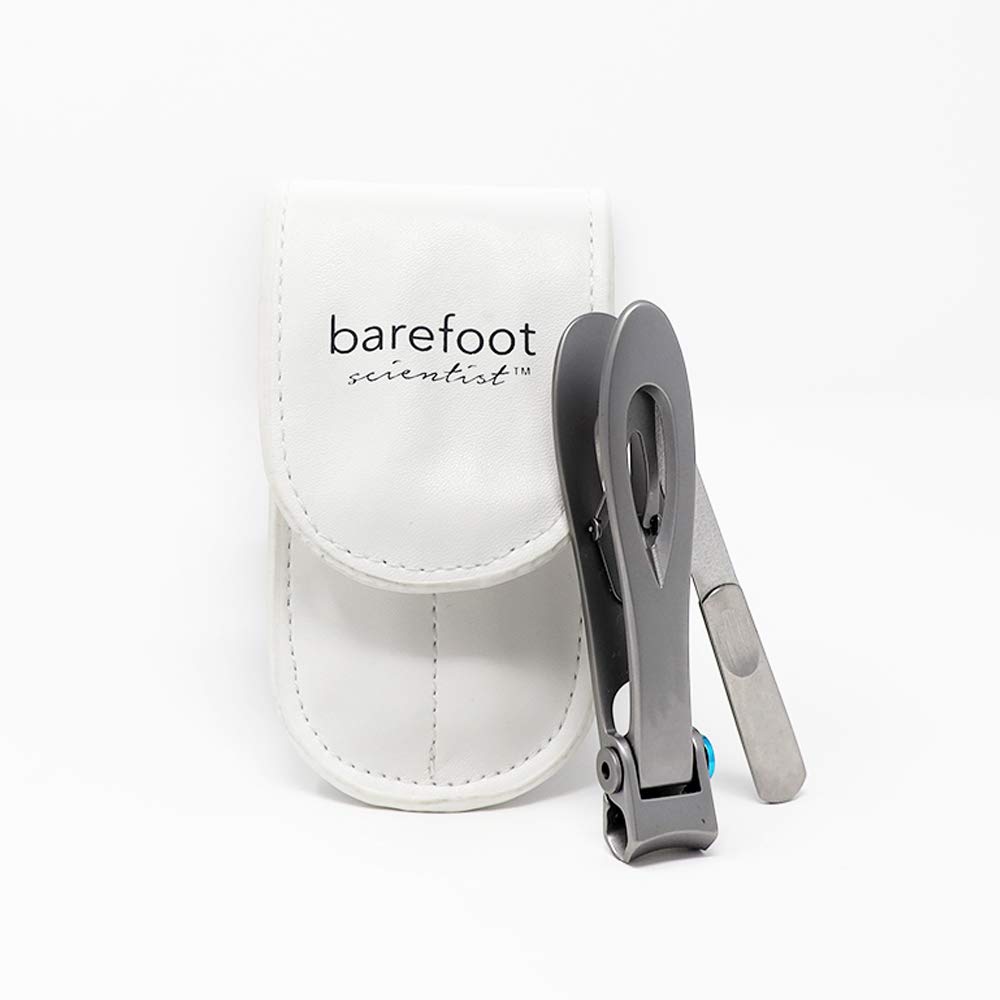 Barefoot ScientistCLIP CLIP - New - Ultra-Premium Nail Clipper with Strong, Premium Stainless Steel Blades Allow For Perfectly Precise Trimming Even Through The Thickest of Nails.
