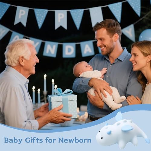 Image of S NMT Novelty Silicone Nailoong Night Light RGB Color Changing Sleeping Lamp, Timing 30Min 3 Level Brightness Dimming Beside Lamp for Baby Gifts Room Decor