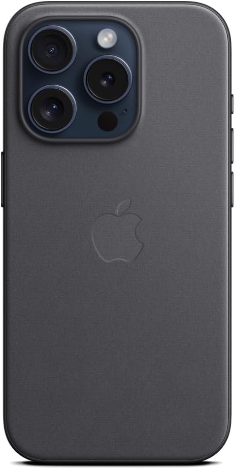 Apple iPhone​ 15 Pro FineWoven⁣ Case ⁣with MagSafe - Black: ⁤Detailed Review & Recommendations