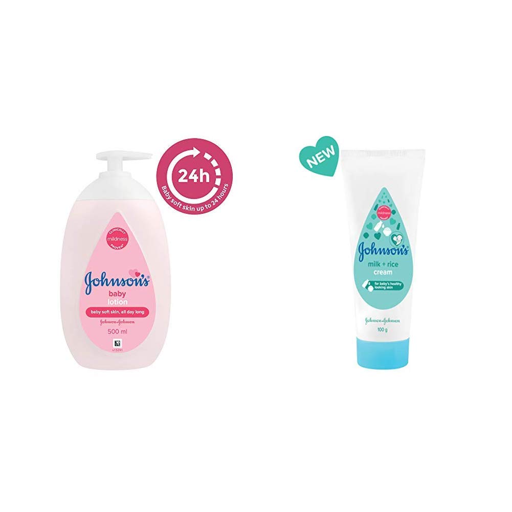 johnson baby milk rice lotion