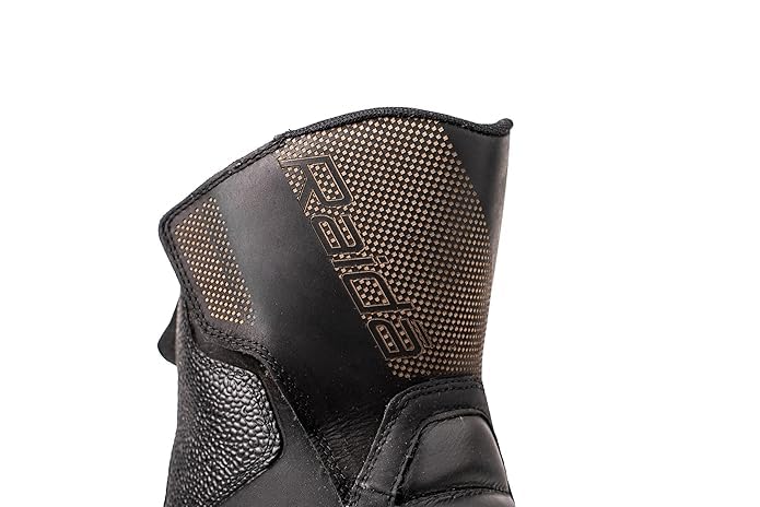Image of Raida Dash Riding Boots | Waterproof Motorcycle Boots with Oil Nubuck Leather | TPU Gear Shifter Protection | Lightweight Walking-Friendly Sole | Ideal for City Rides & Touring