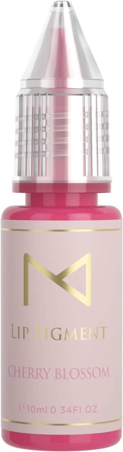 M Cosmetic LIQUID Pigment for Lips - Machine Use Only – Permanent Makeup Ink Supplies Color Set 10ml (Cherry Blossom)