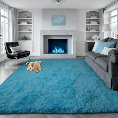 Tapis chambre 140 x 270 cm isolant et confortable contre sol froid - 3