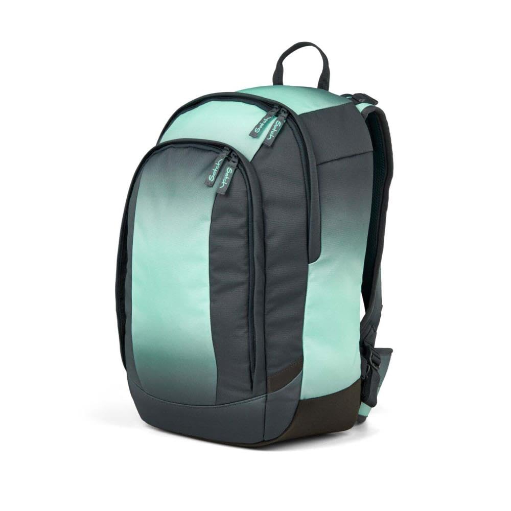 Satch Air Schulrucksack Set 2tlg. inkl. Schlamperbox (Gradient Mint)